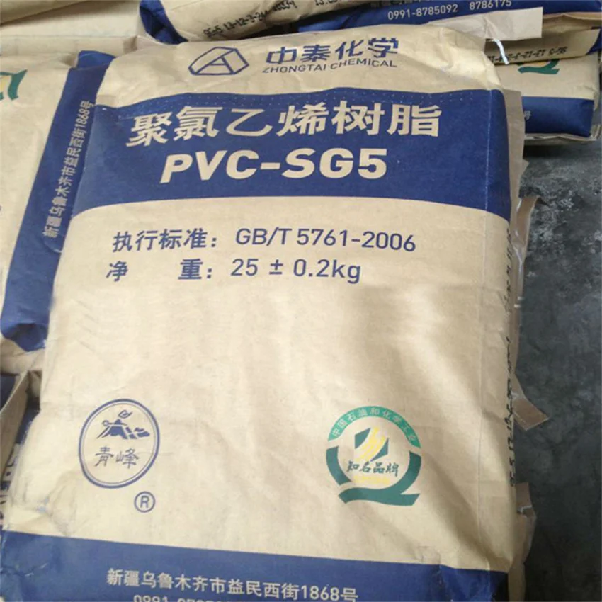 Xinfa Pvc Powder Polyvinyl Chloride Sg5 Pvc Resin