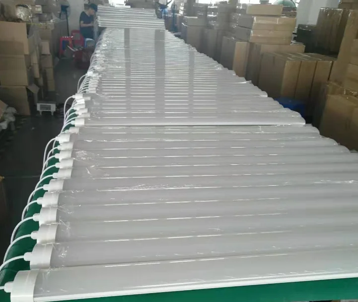 Водонепроницаемая Светодиодная трубчатая линейная арматура 1200 мм Тройная промышленная осветительная 36 Вт светодиодные лампы с тройной