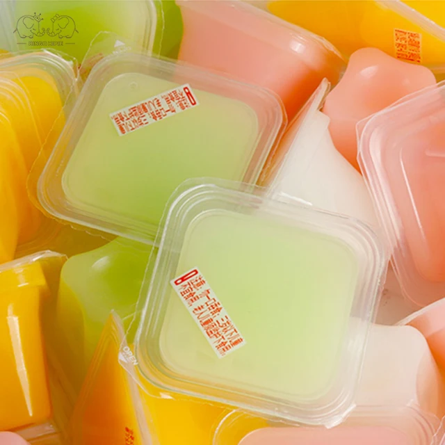 New Fruit Jello Instant Assorted Candy Jelly In Jar