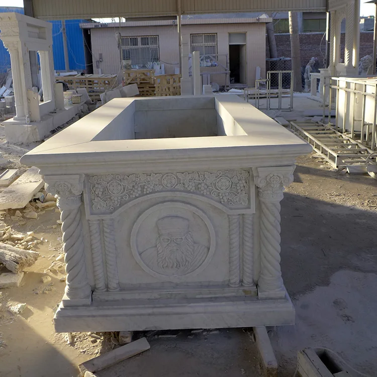 Factory wholesale Customizable exquisite Marble hand carved relief natural stone church altar