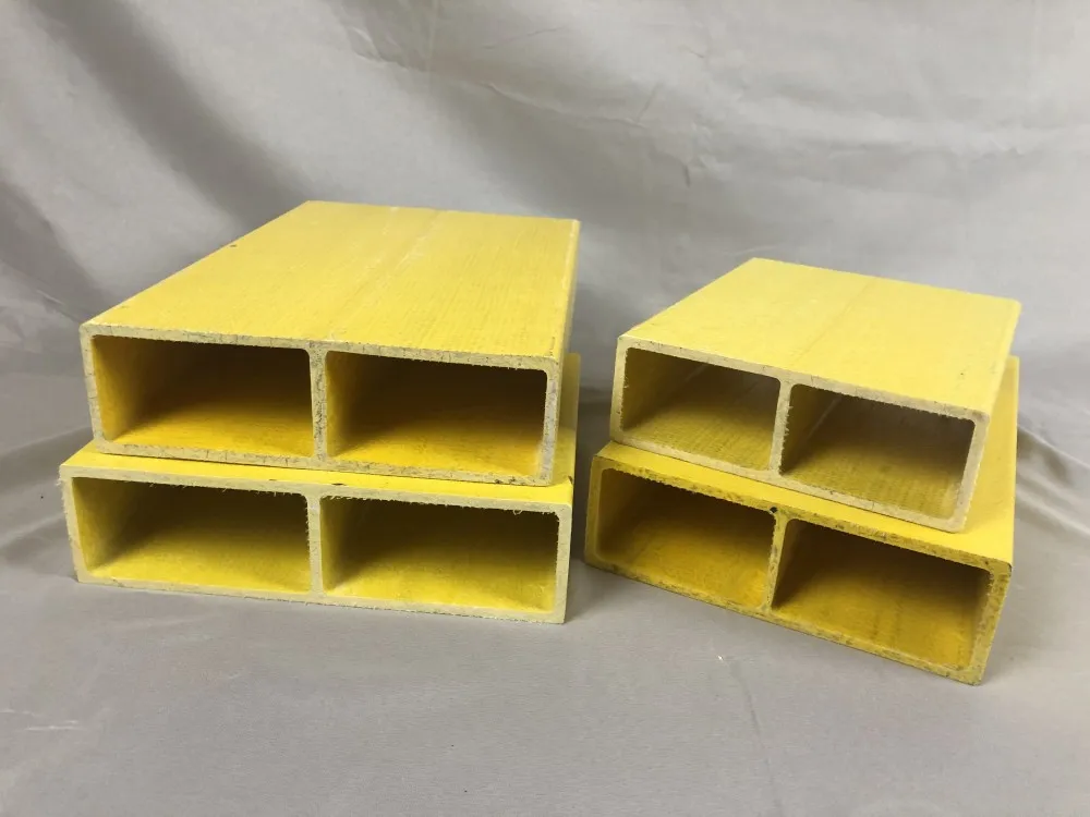 high quality FRP customized shape profiles/ FRP customized tube