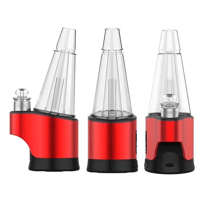 Hato H2 Electric Hookah Glass pipe Device dab Wax Concentrate Portable Dab Rigs with LED display