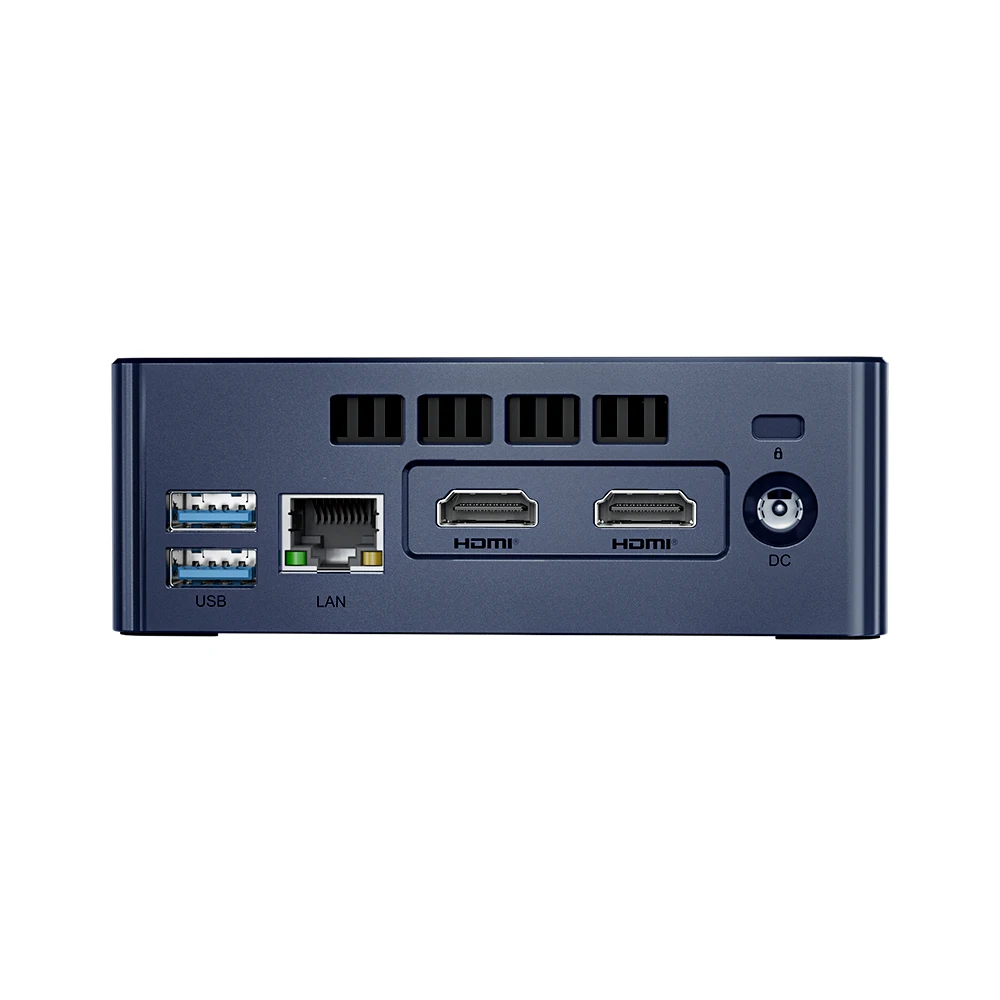 Intel Gemini Lake N5095 DDR4 256GB SSD Client PC 4K Dual Lan  X86 Industrial Fanless MINI PC