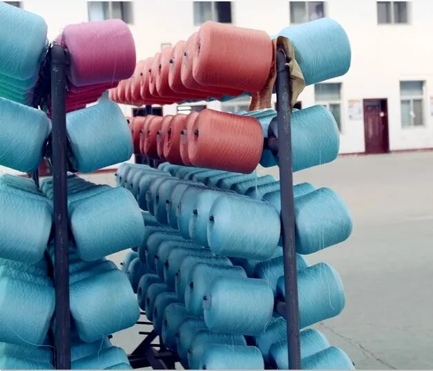 
wholesale 30/2 30/3 100% polyester ring spun dyed yarn manufacturer from China 