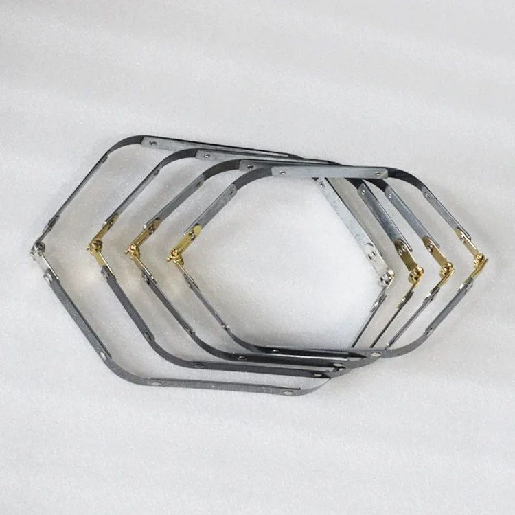 Factory Wholesale Internal Metal Purse Flex Hardware Frame For Coin Wallet Handbag Accessories