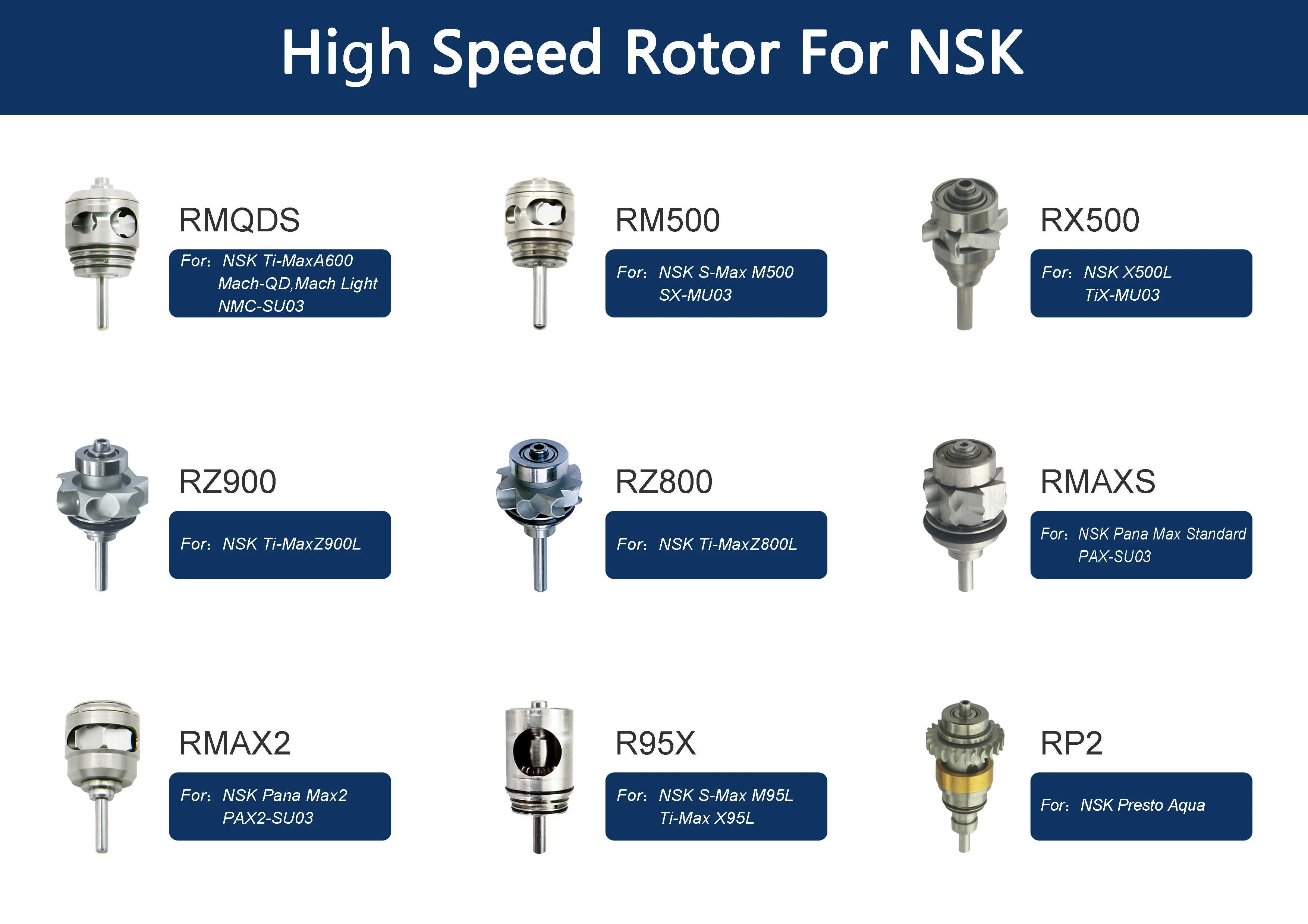Стоматологическая деталь наконечник Полный ротор для Sirona T1 Control TC3 высокоскоростной RT-RT1C воздушной турбины
