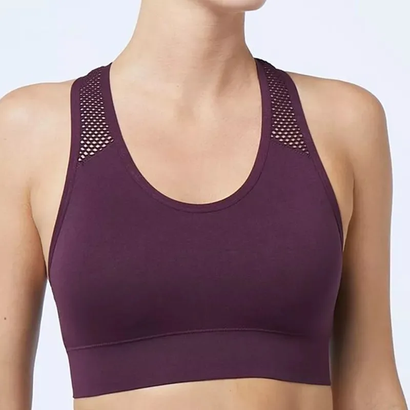 Hot Sale Gym Activewear Manufacturers Custom High Impact Fitness Yoga Bra Women Nude Sports Bra