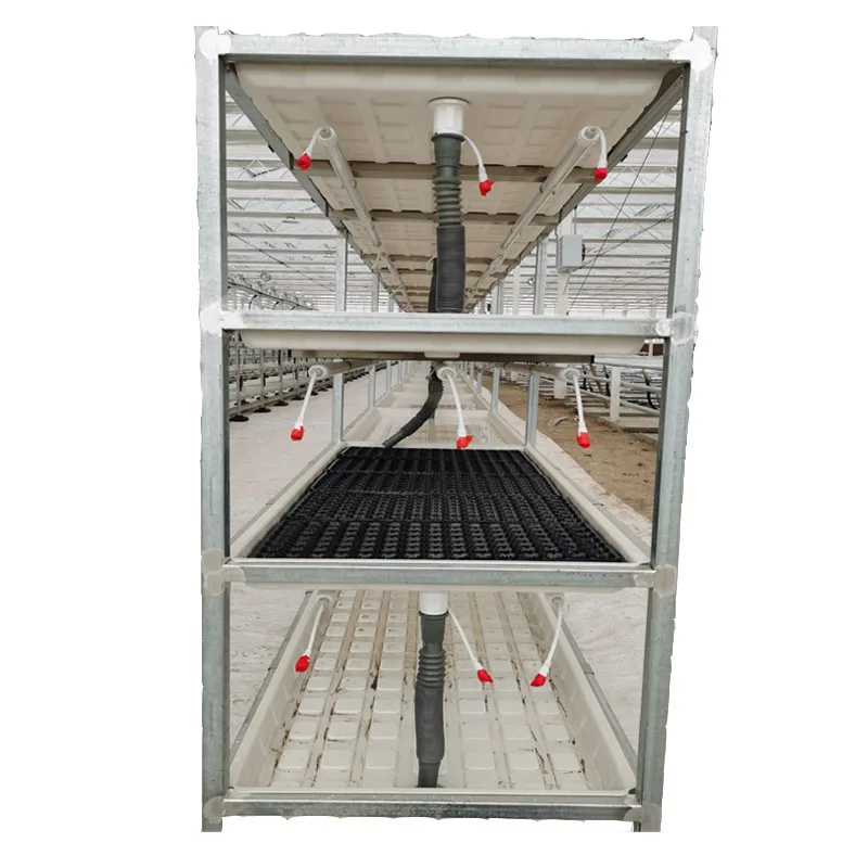 Indoor Outdoor Portable Shelf Seedling Bed Plant Planting Rack