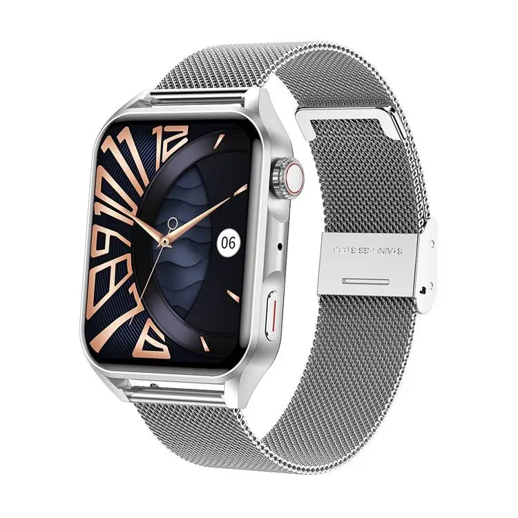 2022 Para Llamar Wearable Devices Oled Display Inteligente Sports Wristband Reloj Nfc Smartwatch