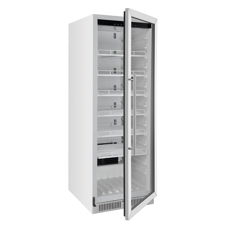 Supermarket Used Cold Drinks Freezer Beer Cooler Display Fridge Beverage Chiller Electric Electronic Temperature SS Handle 160