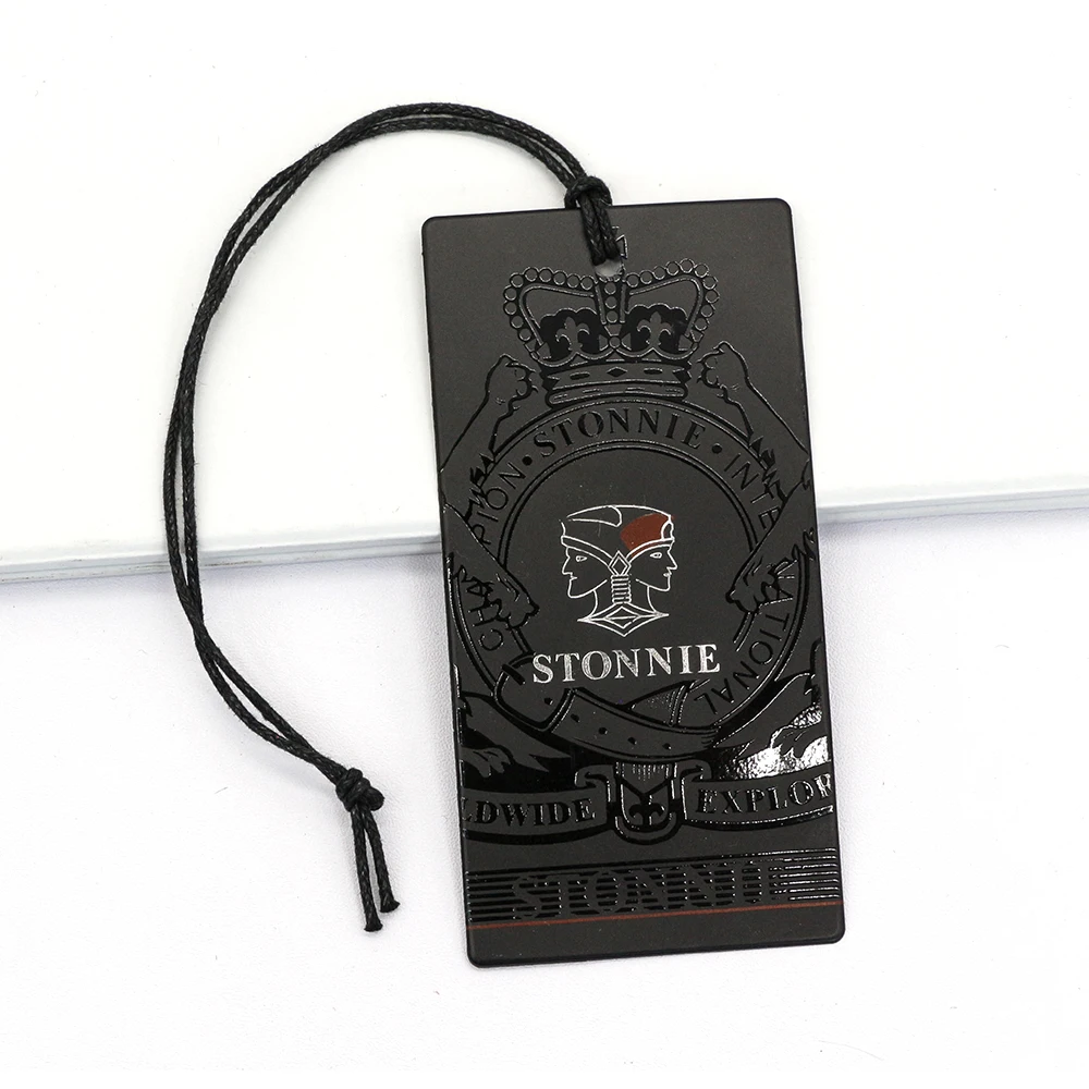 Name Logo Brand Tags Kraft Your Logo Custom Clothing Labels Clothing Tags Customized Hang Tags Custom Price