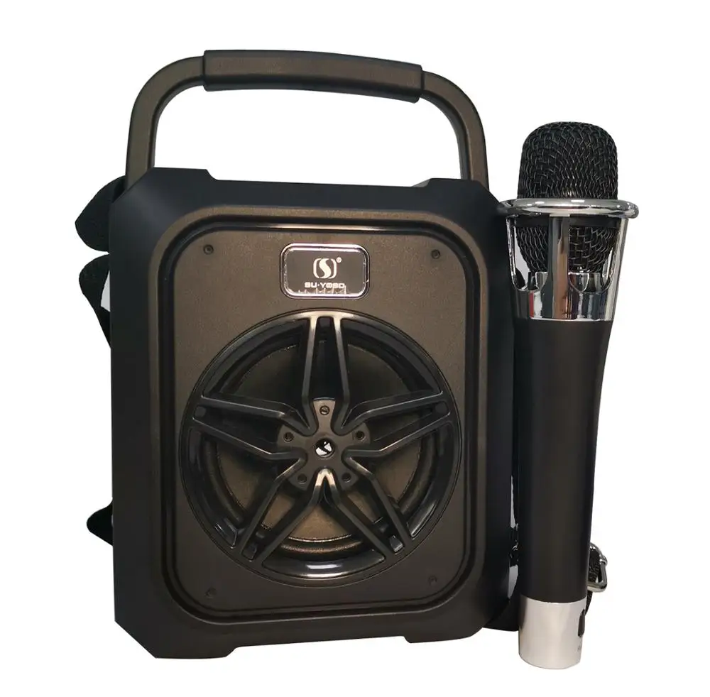 lightweight BT backpack speaker Support wireless USB and Micro SD (TF) card