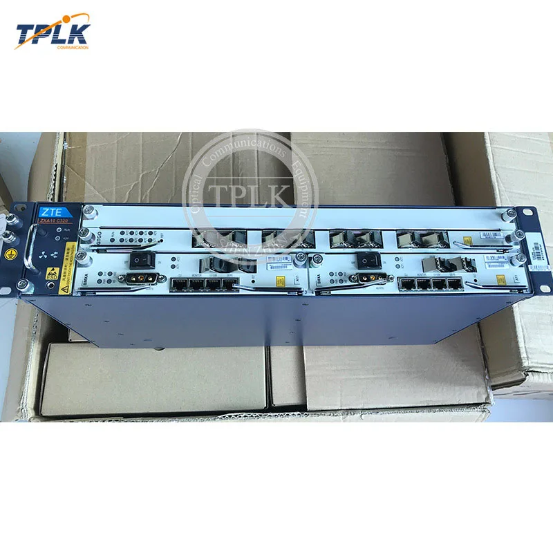 В наличии оригинальный FTTH 1G mini GTGO DC power GPON OLT 8port ZTE C320