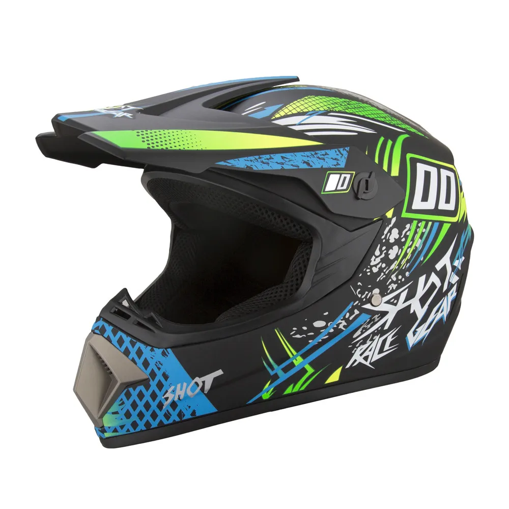 
 Мужские велосипедные шлемы для мотокросса мотоциклетный шлем, полностью закрывающий лицо внедорожный шлем белого/черного цвета, размеры S/M/L/XL, что обеспечивает безопасность вождения MD-905 силу из АБС-пластика  