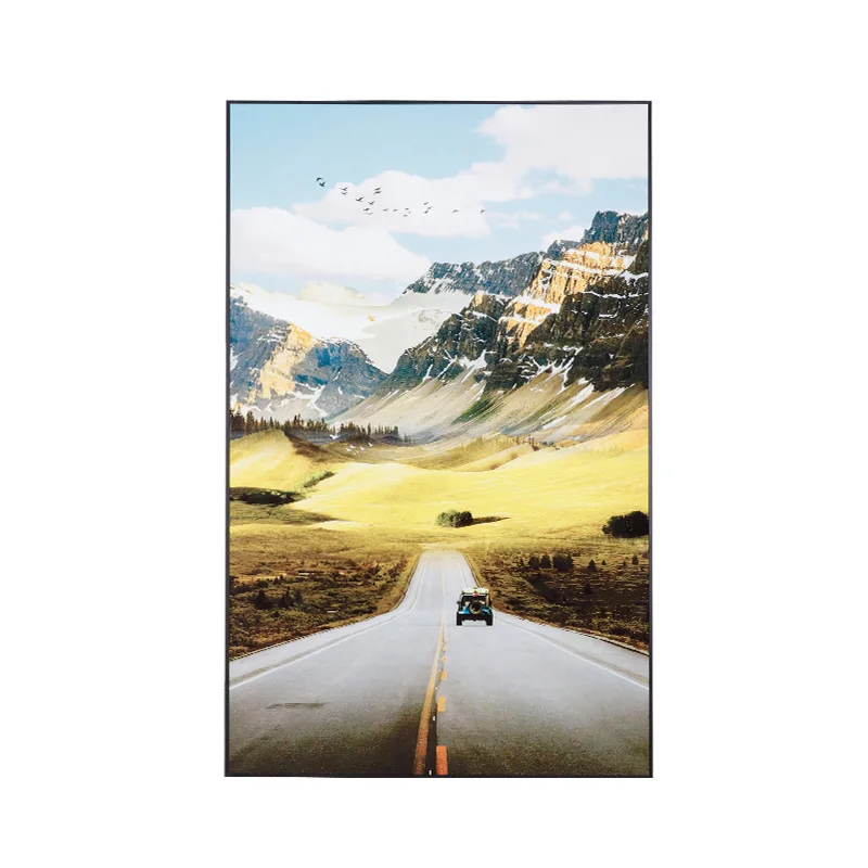 Heating Mural Graphene Wall Heating Convection Crystal Model for Home Living Room Heating Decorative Mural