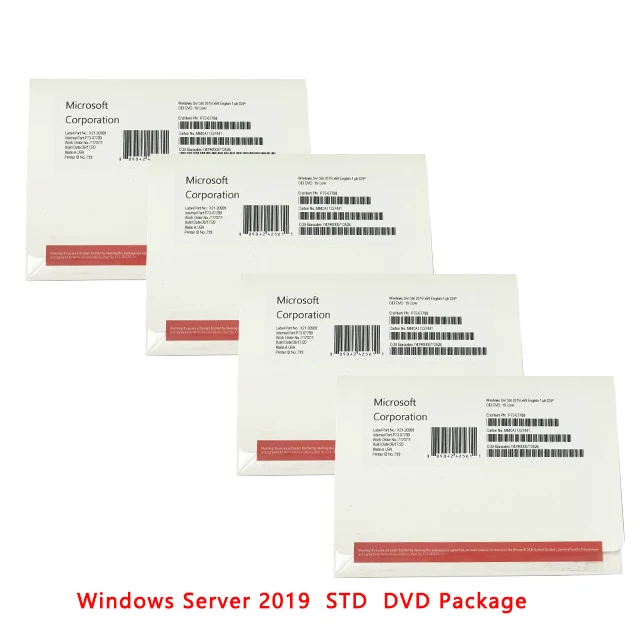 High Quality Windowss Server 2019 Standard Win server 2019 STD OEM full package