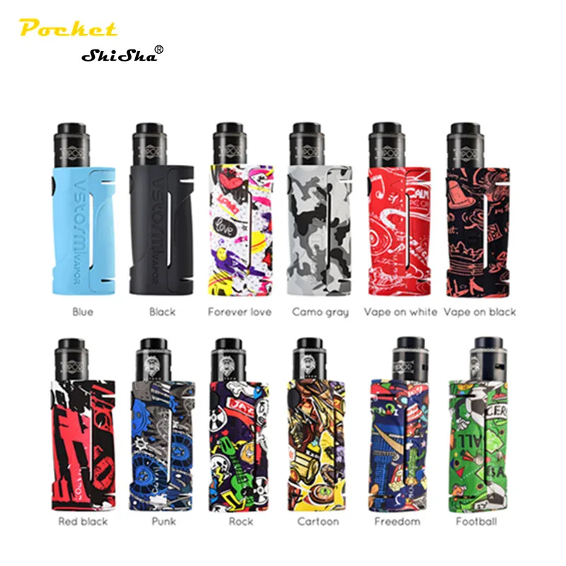 VaporStorm ECO RDA Kit 90W Box Mod DIY Coil Lion Atomizer Vape