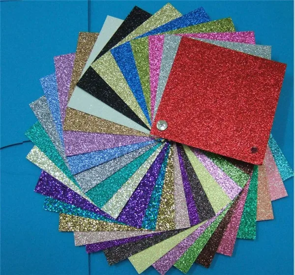 Top Quality Glitter Paper Sheet 12x12 In 30.5x30.5 cm 300gsm Material Paper For Handmade Crafts Making or Cards