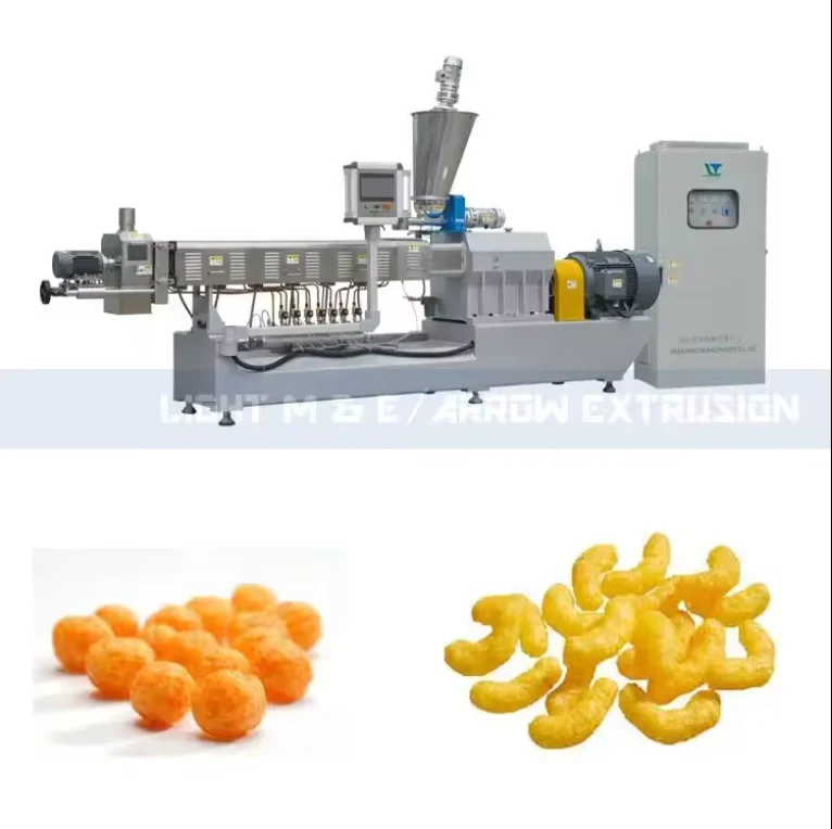 Extruded High Capacity Chocolate Filled Cereal Snacks Production Line/Making Machine/Process Line