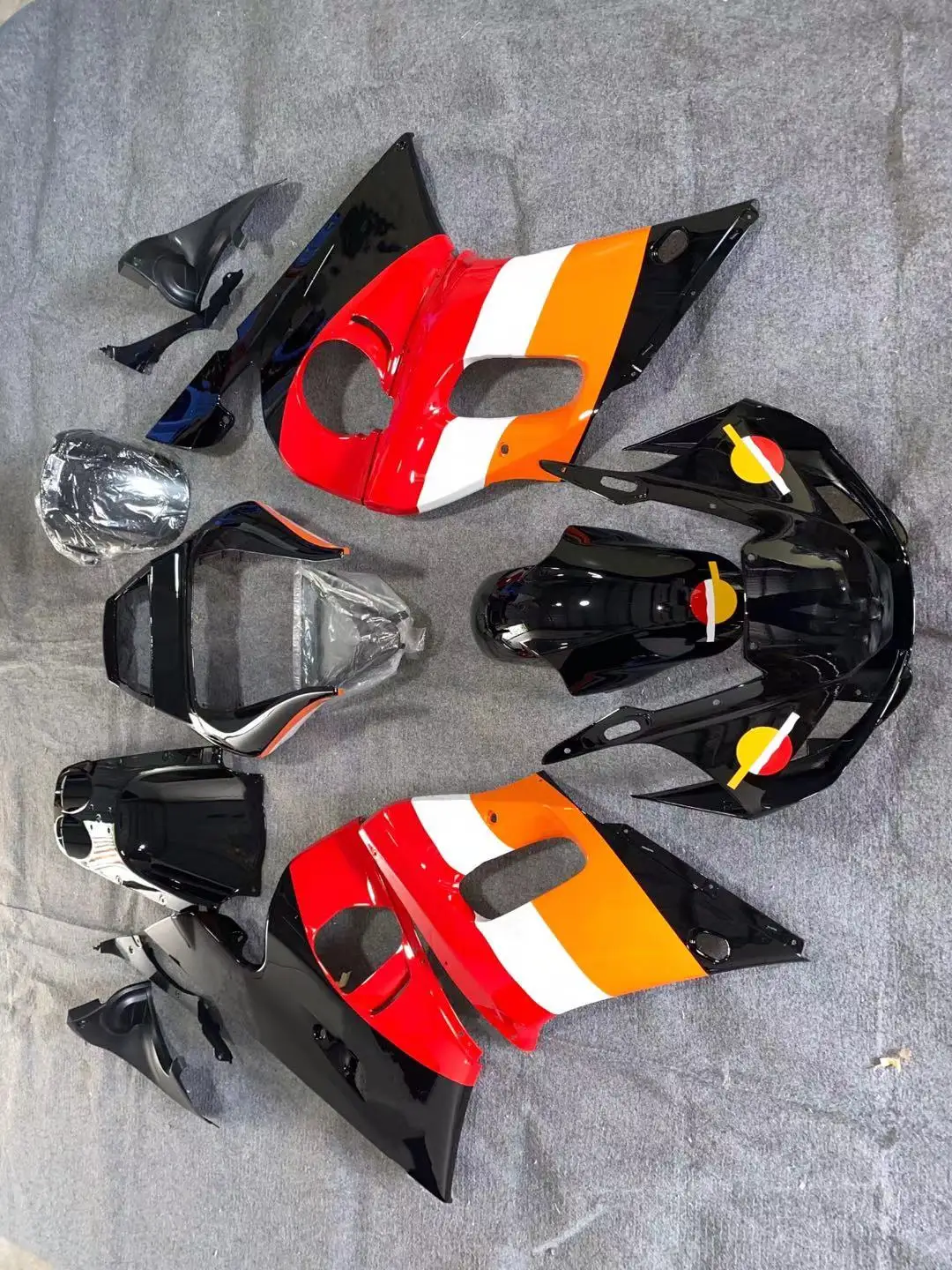 2021 WHSC BEST Plastic ABS Fairing Bodywork Kit For YAMAHA R6 1998