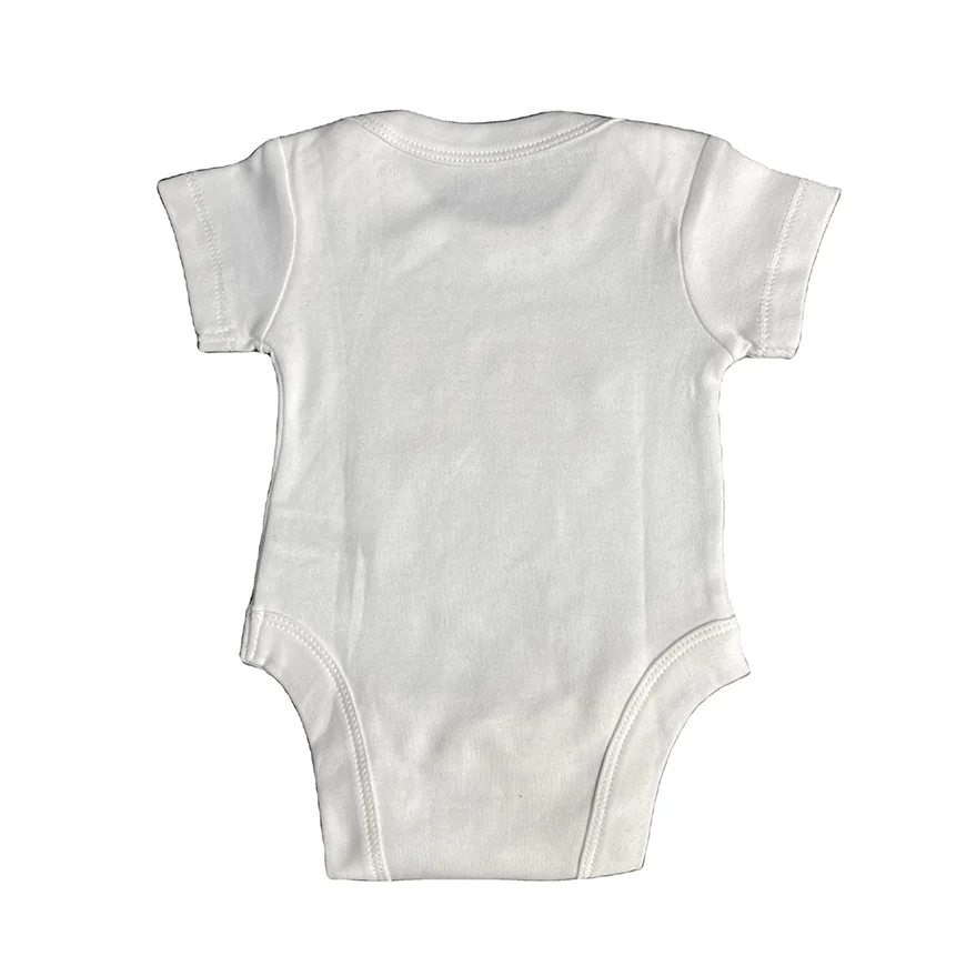Factory Supply Unisex Summer Organic Cotton Wholesale Infant Clothes Short Sleeve Bodysuit Baby Rompers