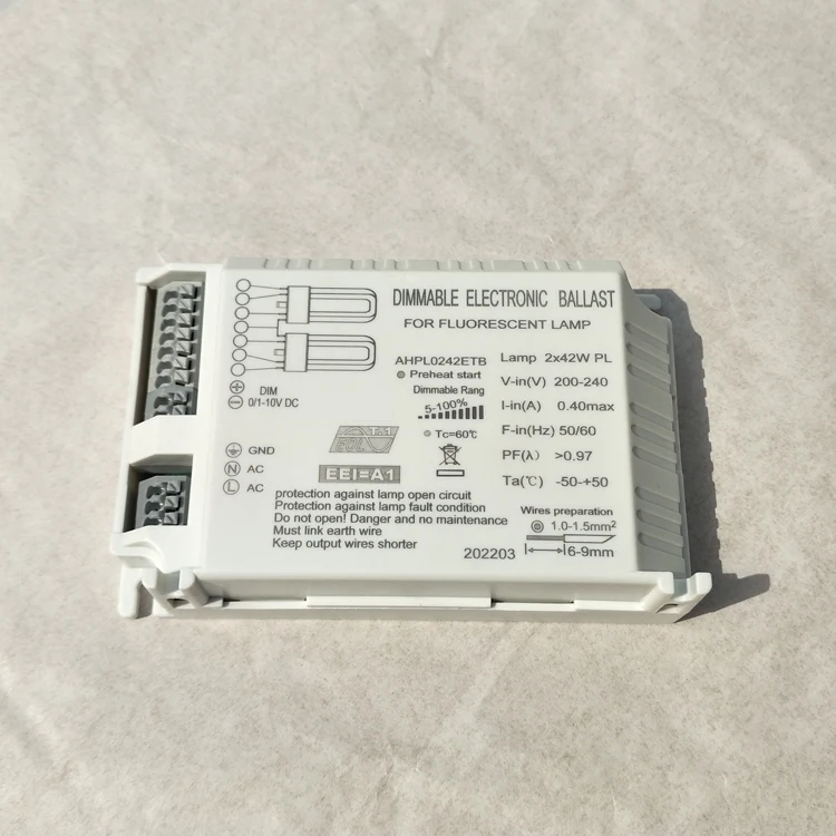 PL PLC PLL electronic ballast plc 2x13w ballast PF>0.98  pll light electronic ballast 2X26W