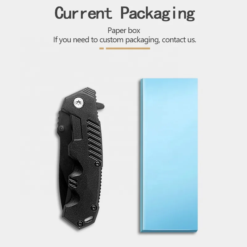 wholesale cheap best promotion beat quality black outdoor tactical outdoor stainless folding pocket knife for camping