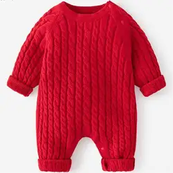 2023 ODM&OEM Professional Manufacturer Custom Rompers Jumpsuit Unisex Kids Clothes Wool Cashmere Baby Romper