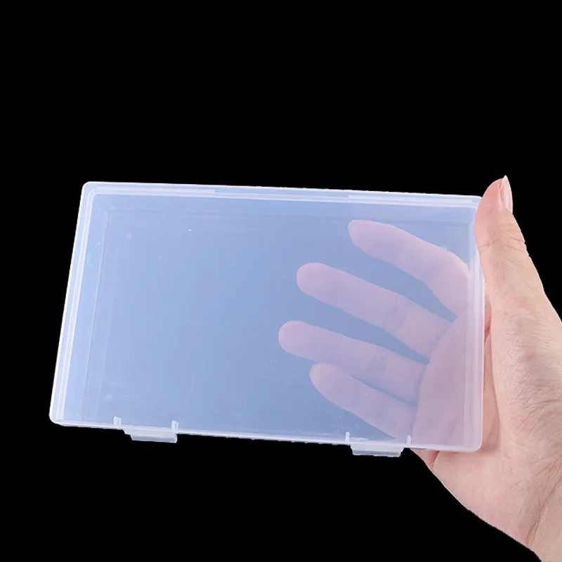 Transparent Plastic Removable Large 8 Grid Storage organizer Component Parts Box Jewelry Accessories Packaging Box Wholesale