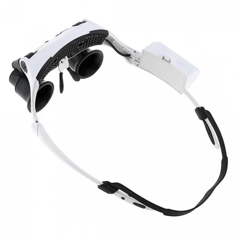 
10x 15x 20x 25x light head magnifying glass 