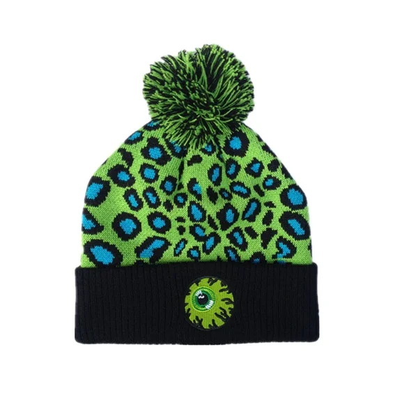 ladies cute puffball winter warm knitted hats high quality