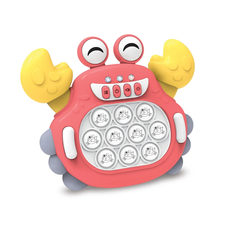 Fashion Fast Push Bubble Game Kids Educational Quick Push Crab Toys Puzzle Game Toys