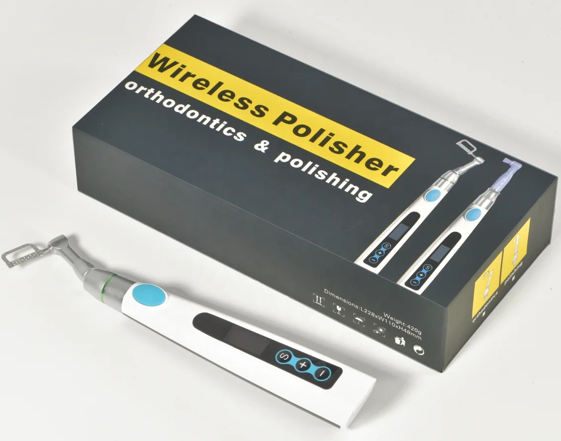 New Dental Electric Wireless System Orthodontic & Polishing 2-in-1 Motor Type Clinic Equipment