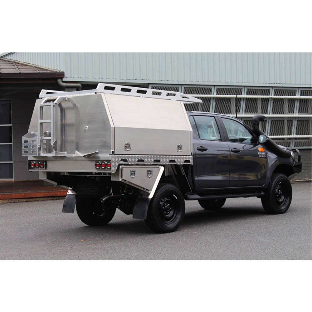 Alloy Dual Cab Ute Tray Canopy For Sale