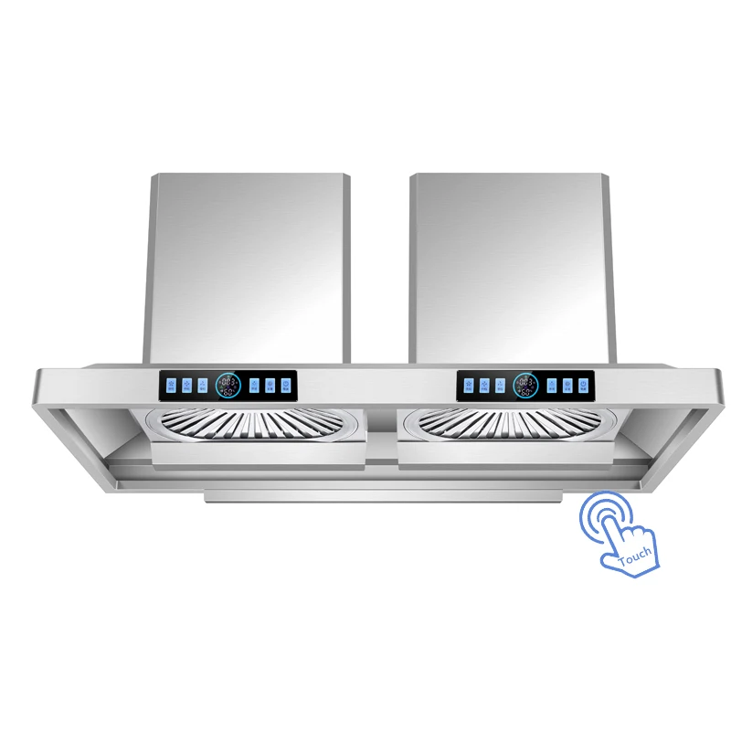 Лучшие поставщики кухонных вытяжок умный электрический вытяжной вытяжка из нержавеющей стали для кухни дыма
