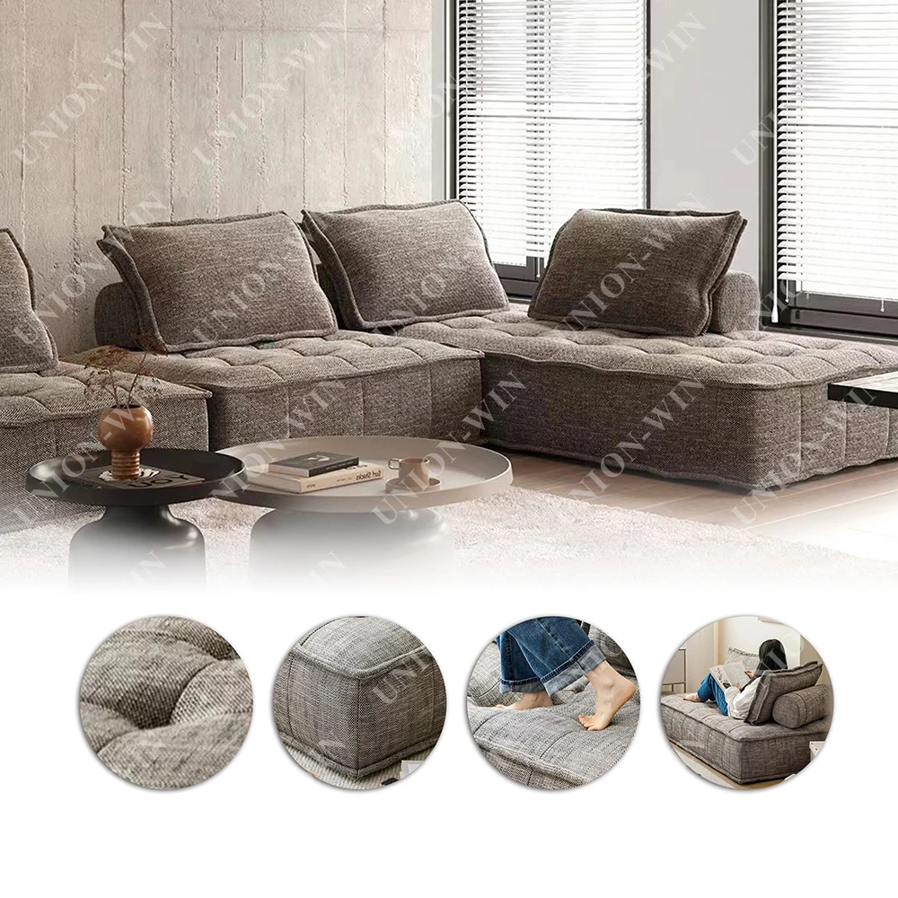 Union Win Caterpillar Compressed Tatami Lazy Couch Floor in Box Chair Bed Compression Single Lazy Bean Bag Sofa