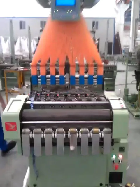 Narrow fabric electric jacquard needle loom machine