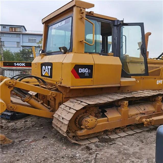 high quality CAT Bulldozer CAT D6G-2 D6D D6N D6M D6K D6H second hand  Caterpillar Construction Machineryfor sale in shanghai