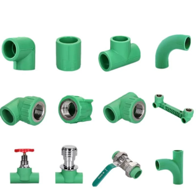Wholesale Polypropylene PPR Pipes Hot Water And Fittings All Type All Size PPR Pipe
