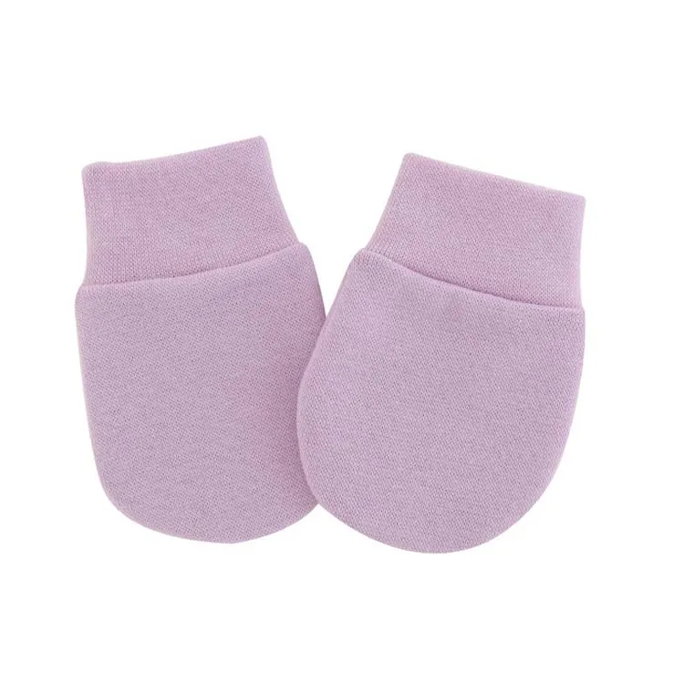 100% cotton baby scratch gloves newborn baby scratch face gloves mittens