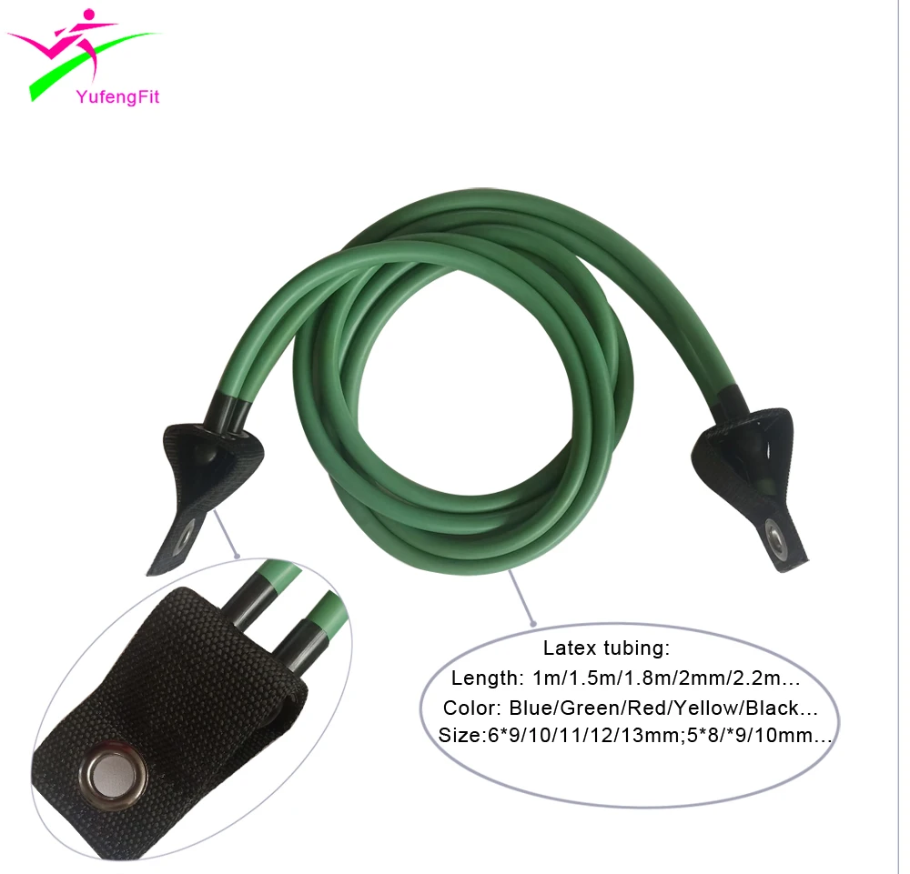 latex elastic tubing bungee cord resistance band