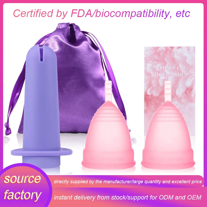 WHOLESALE 100% MEDICAL Durable Menstrual Cup Sterilizer Copa Woman Menstrual Cup