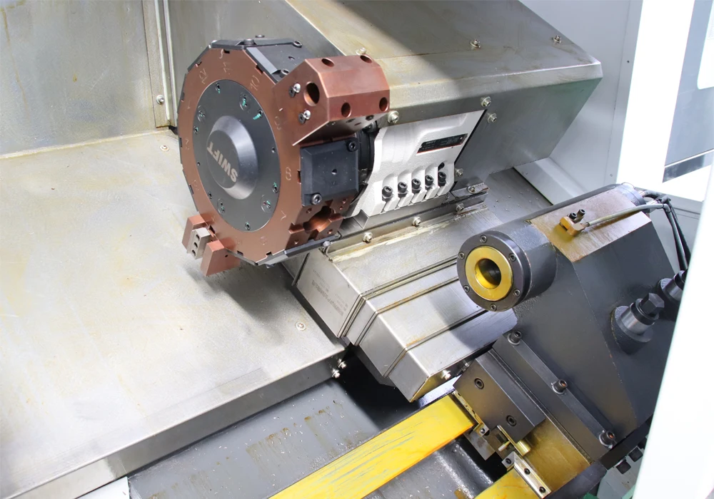 Multifunctional horizontal metal slant bed cnc lathe machine TCK800 slant bed cnc lathe for sale