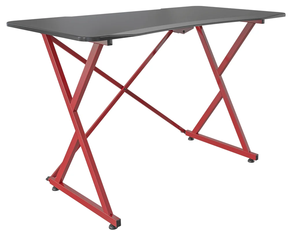 Orizeal LED Light RGB lIght Edge Gaming Desk Big Baffle Plate