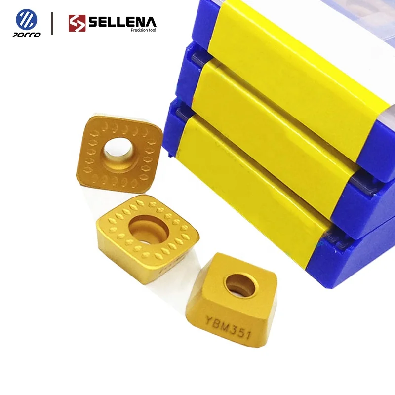 BLMP0603 BLMP 1105 Carbide Safety Milling Insert CNC Tool BLMP Fast Feed Milling Insert 4 Cutting Edges Cemented milling insert