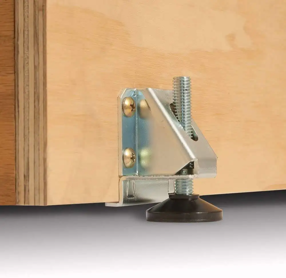 Hyderon Customized adjustment legs height Metal Kitchen Cabinet Feet For furniture Accessories