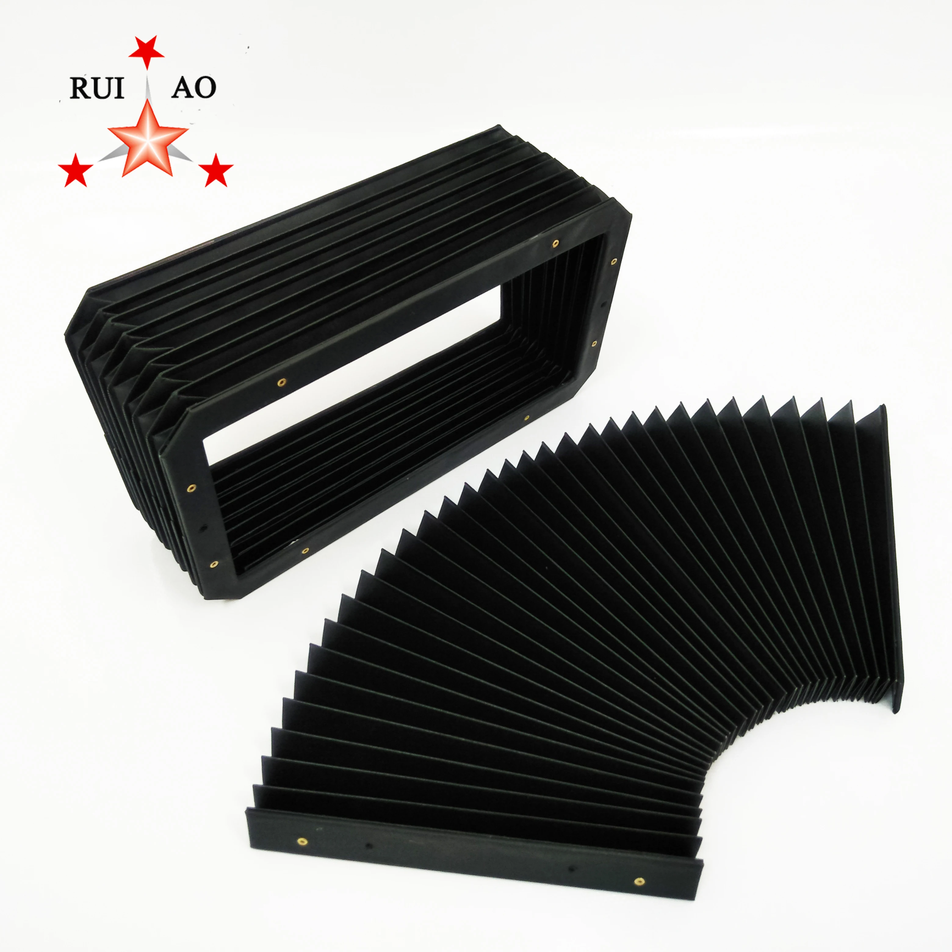 Flexible accordion shape dust cover cnc nylon cloth organ shield