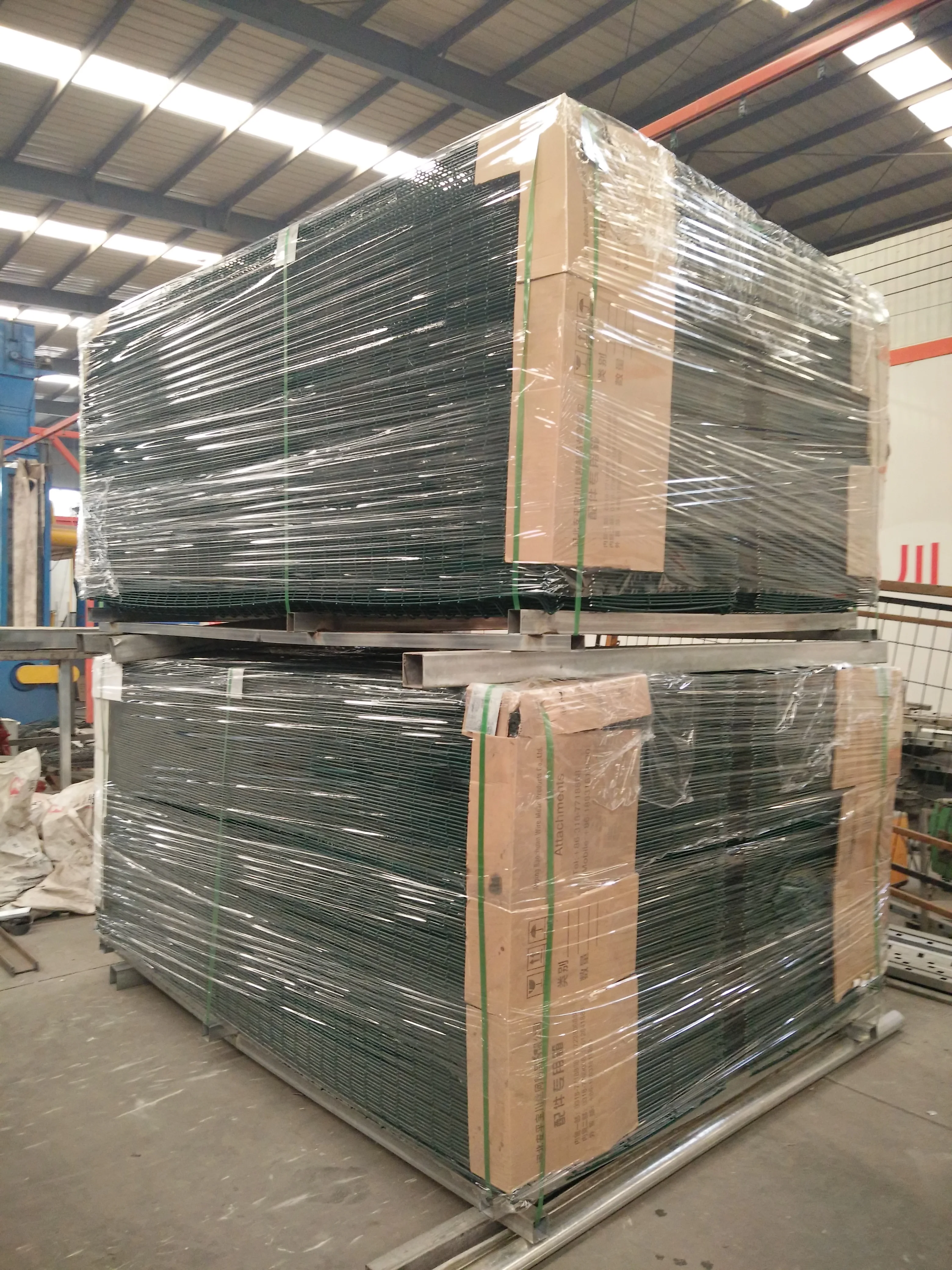 Yard Link 3D curved Fence Pvc Coated Wire Fence Steel Panel Welded Wire Mesh Panel