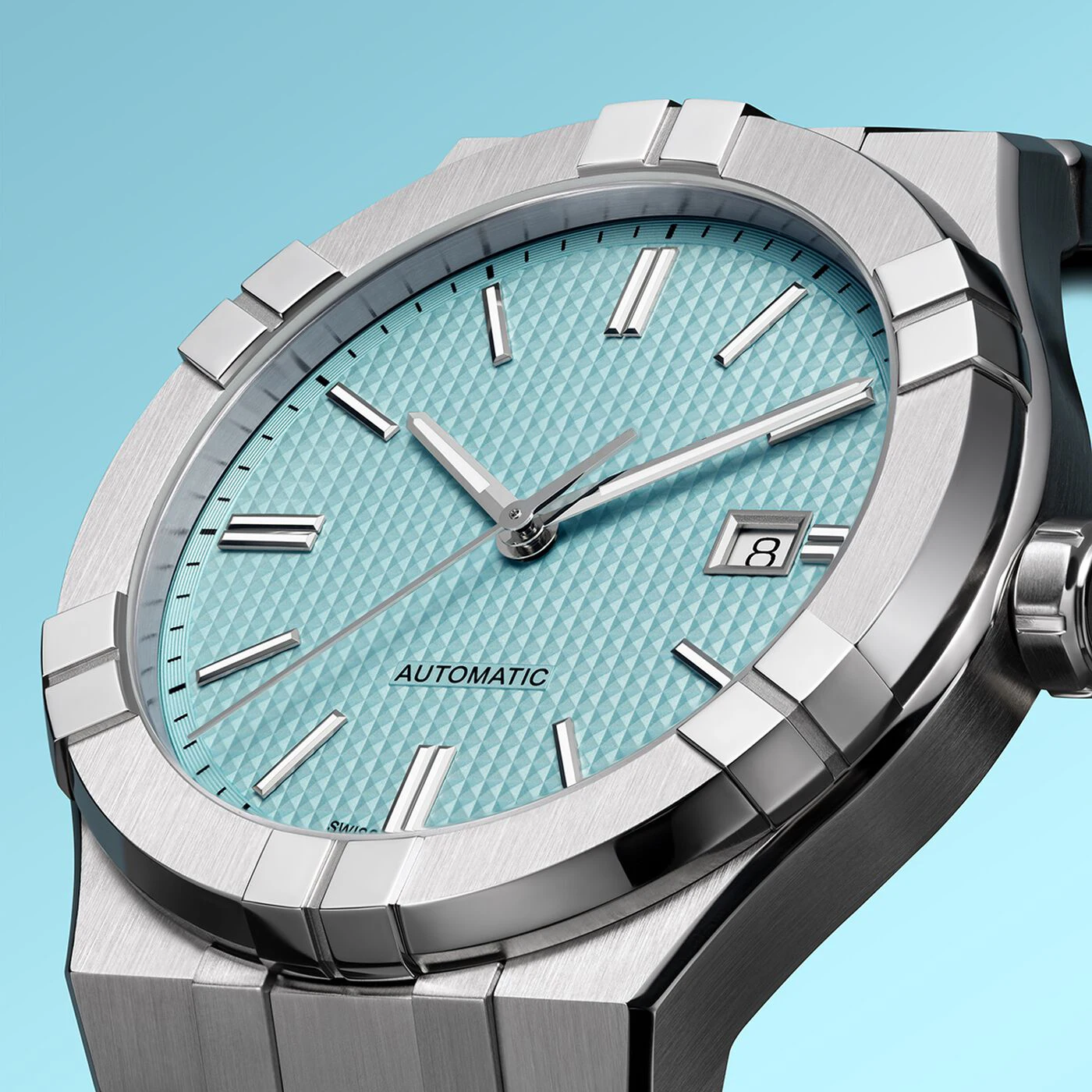 Classic Luxury Man Luminous Steel Strap Waterproof Calendar Own Logo Watch All Stainless Steel Quartz Heren Horloge