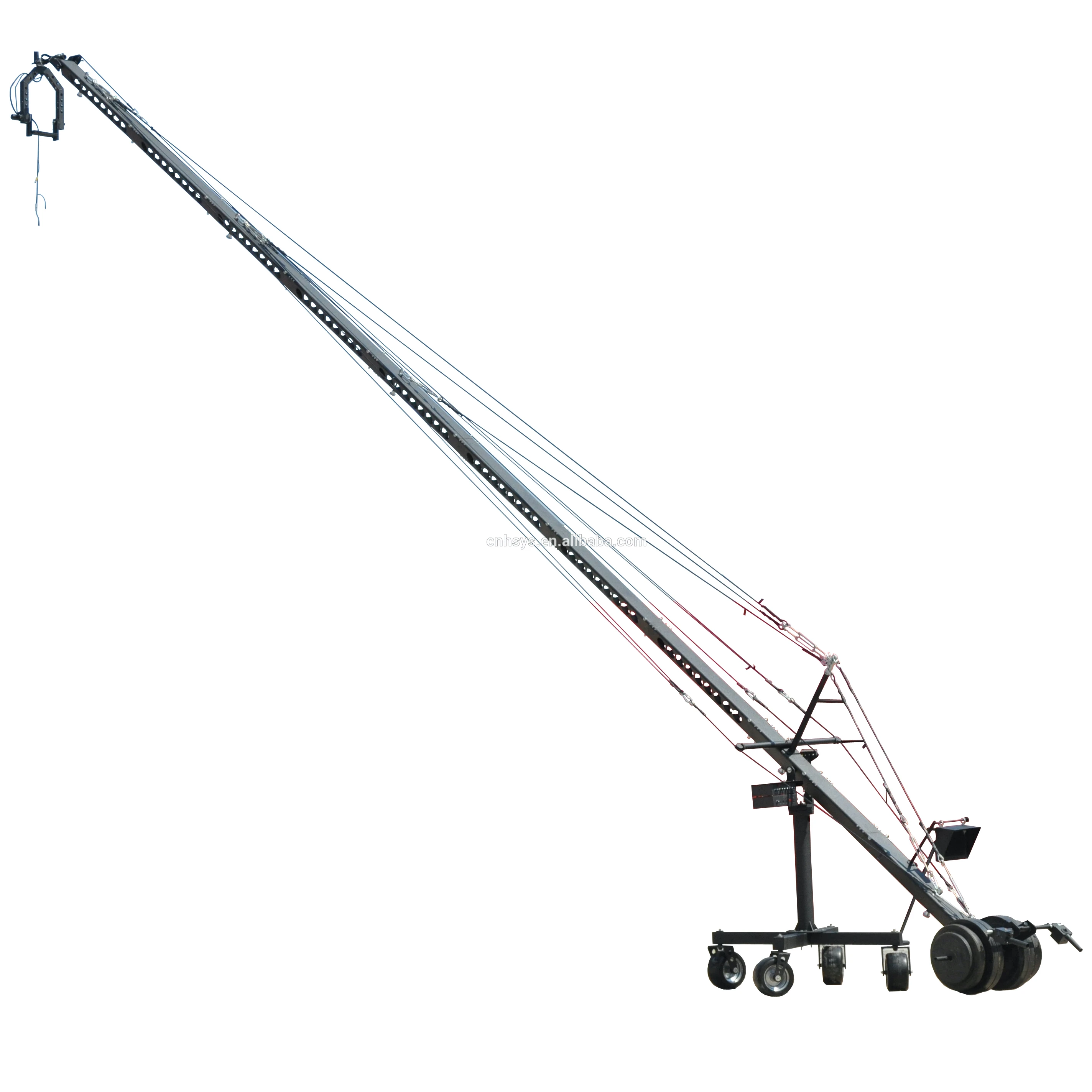 12m Studio Use 3 Axis Head 360 Degree Jimmy Jib Camera Crane for Video Camera Price